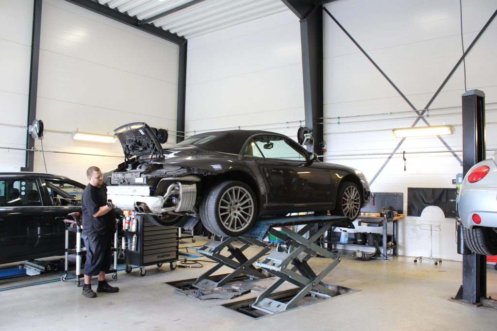 Porsche Carrera udstødningssystem 